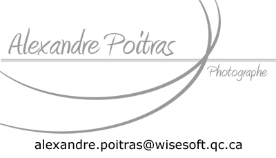 Coordonnées - Alexandre Poitras